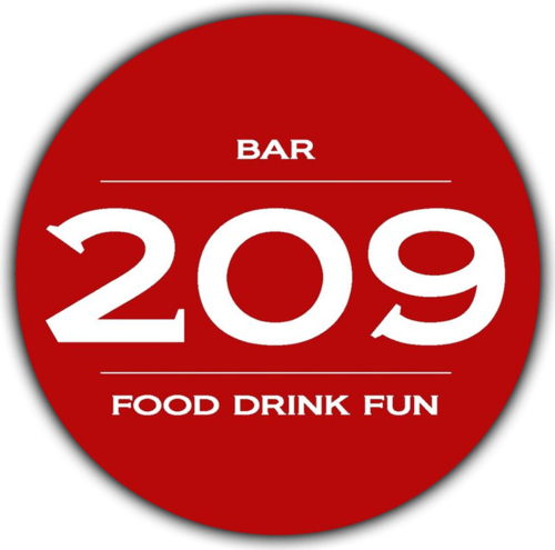 bar 209 logo