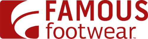 famous footwear logo
