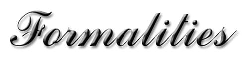 formalities logo