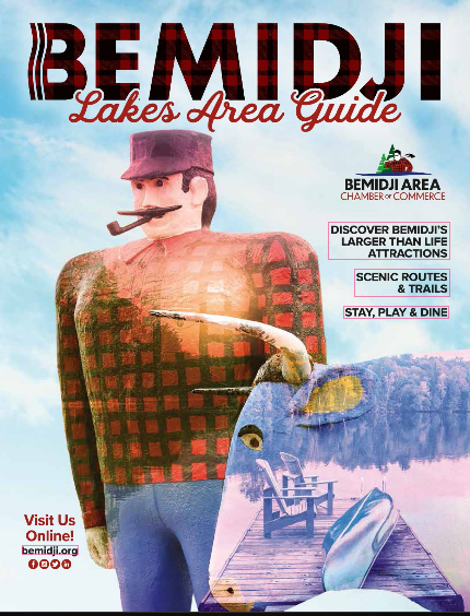 cover of the 2021 Bemidji lakes area guide