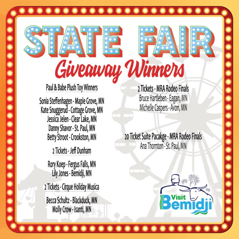 State Fair Visit Bemidji Bemidji, MN