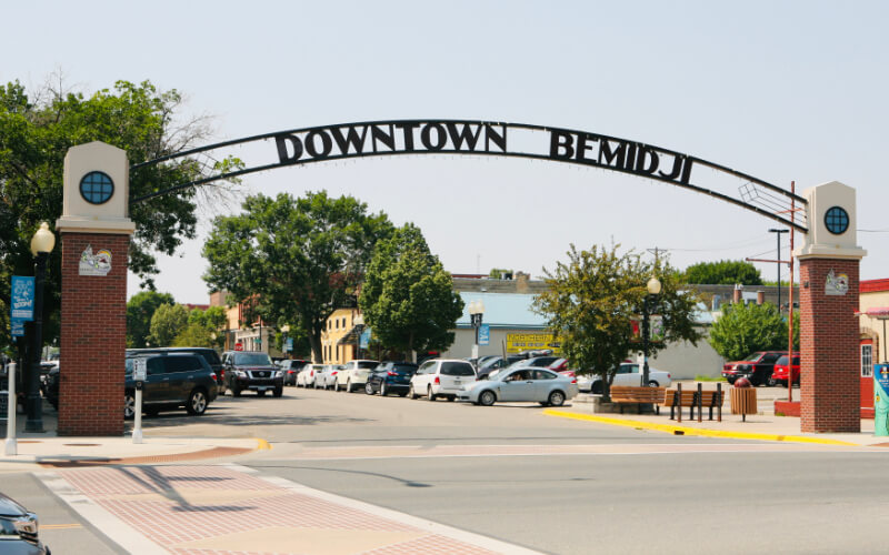 downtown bemidji