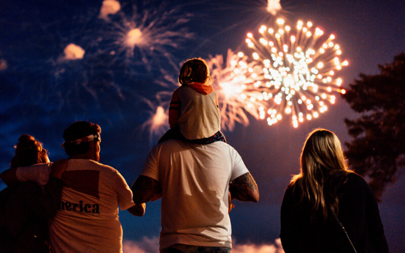 fourth of july fireworks