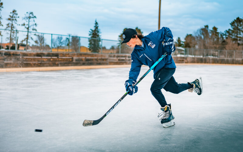 hockey skating bemidji