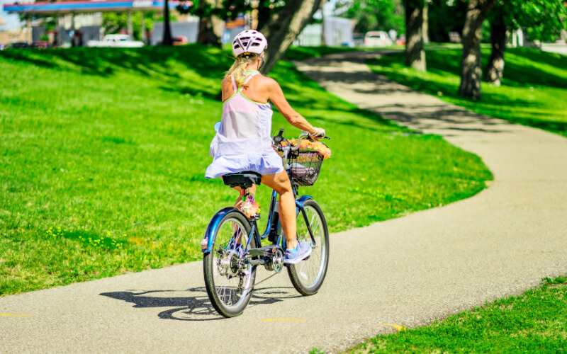 Lake Bemidji Biking