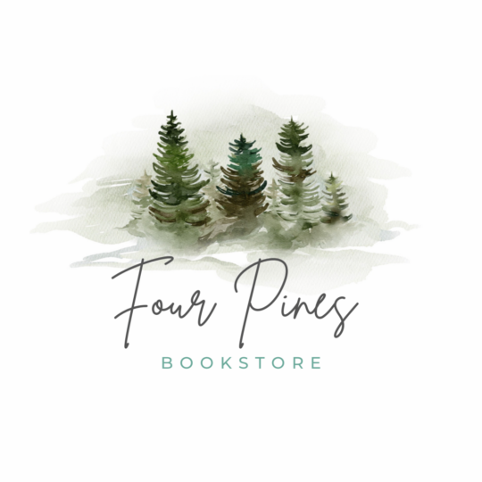 four pines bookstore logo