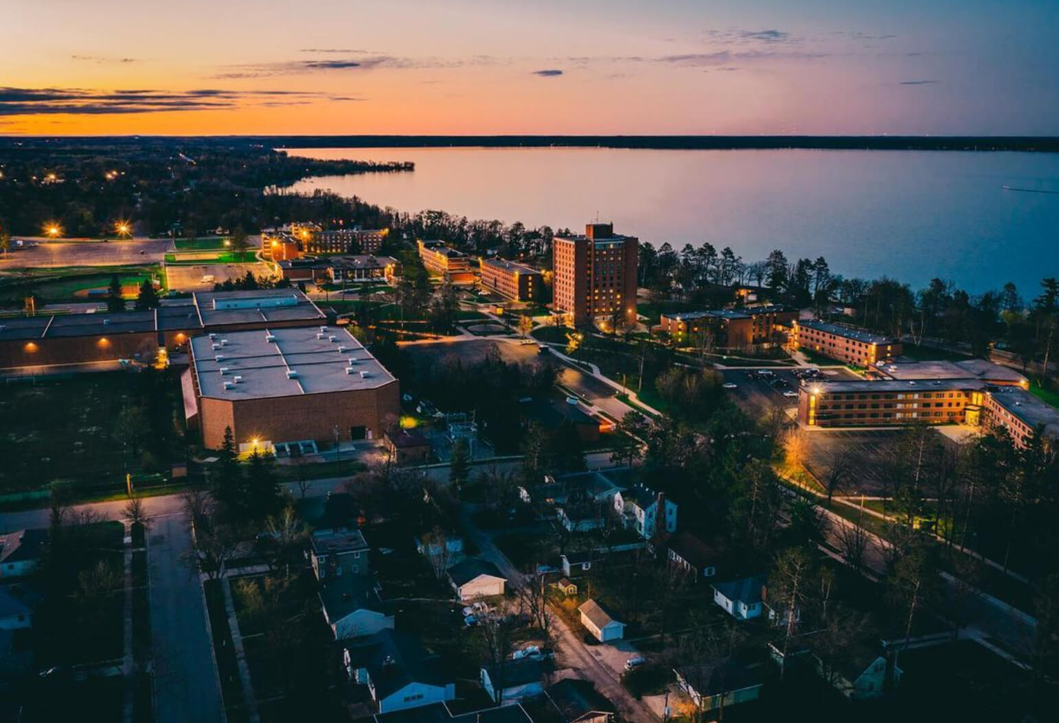 Campus At Night